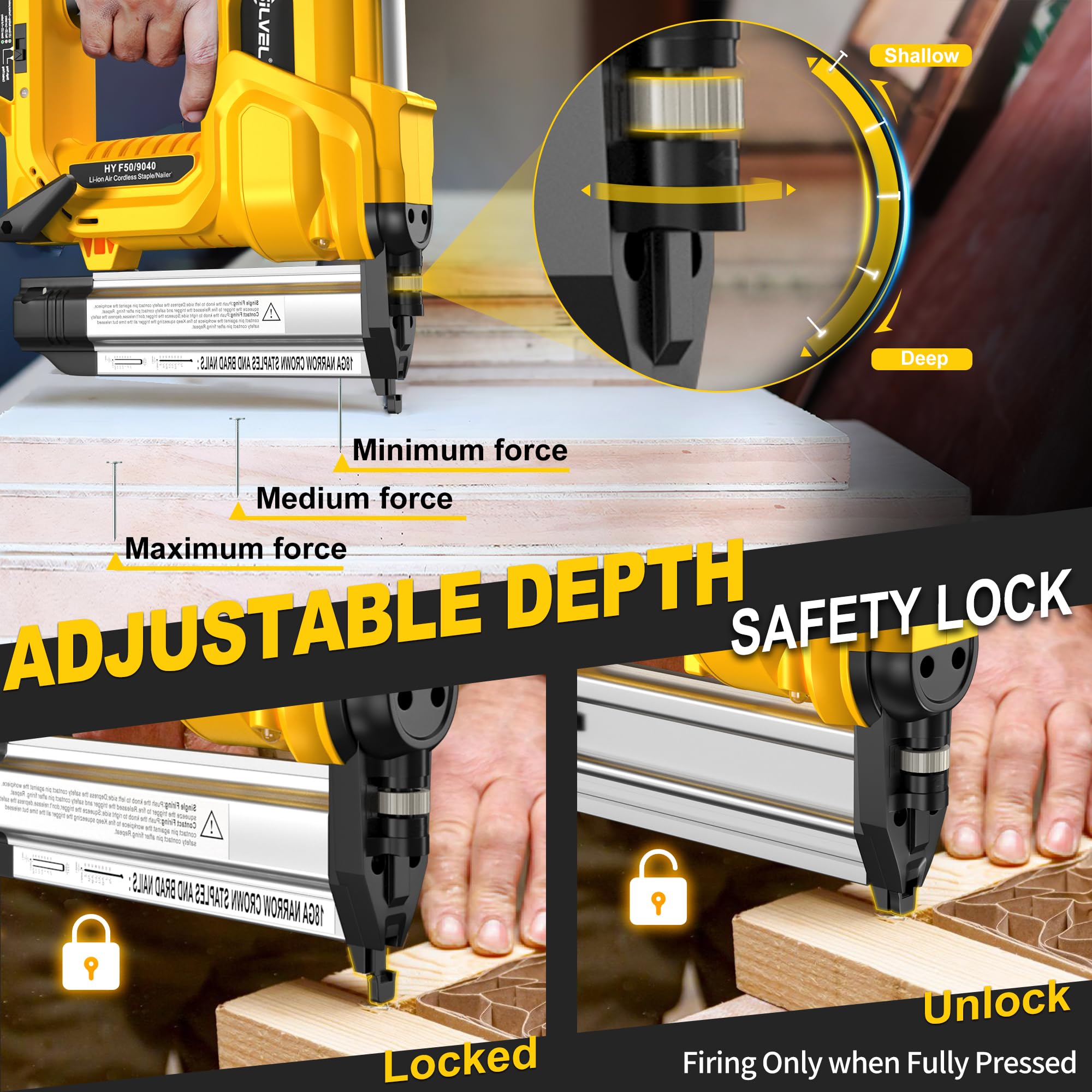 SILVEL LED work light improves visibility in dim workshops