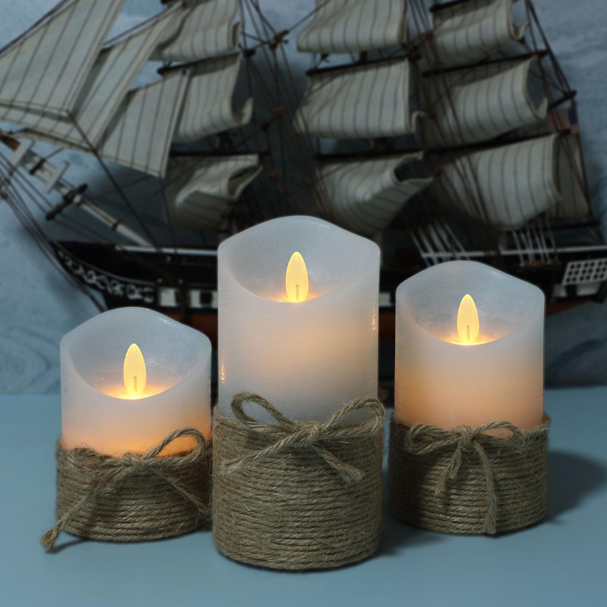 Silverstro nautical decor candles make a thoughtful gift.