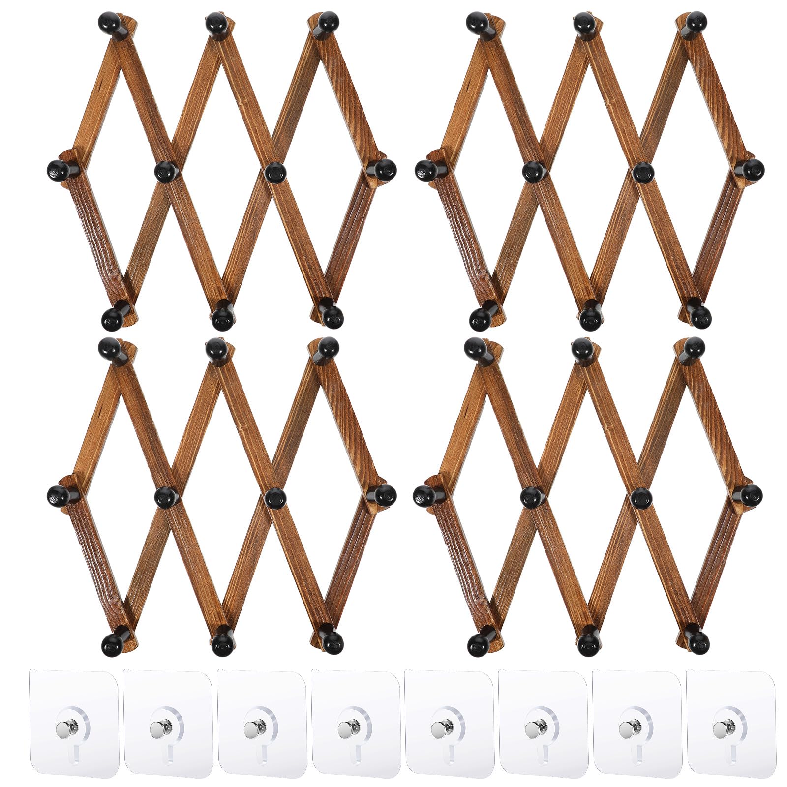 Simarro accordion wall hanger expanded width for versatile storage