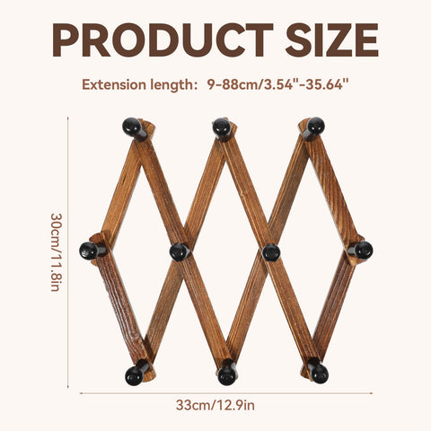 Simarro X-shape wall mount hat rack installed on wall