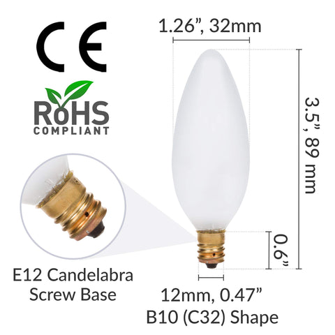 Simba Lighting ceiling fan bulb 25W ready for decorative use