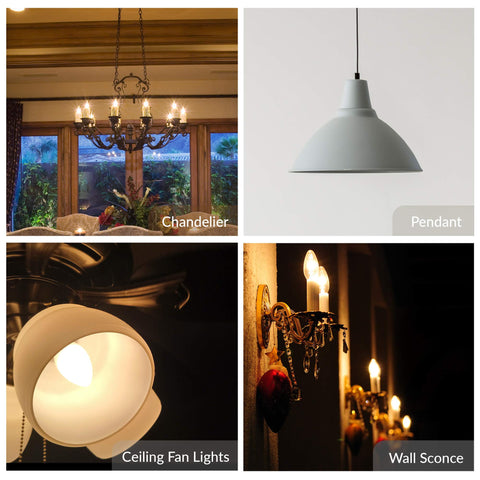 Simba Lighting chandelier bulb with soft glow for elegant interiors