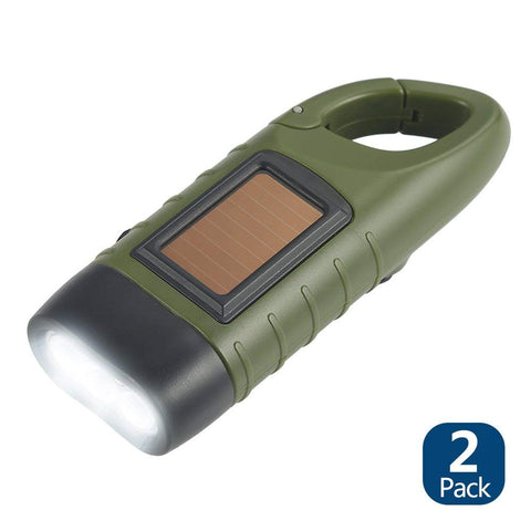 Simpeak solar panel backup powering light in daylight situations