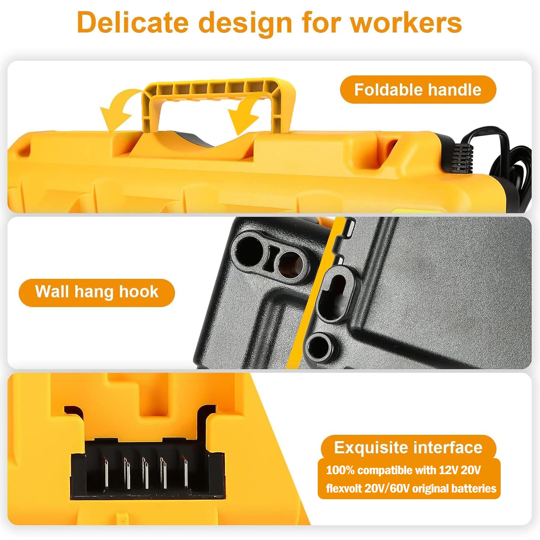 Simple Plus+ compact design fits tight workshops while keeping cords and batteries organized.