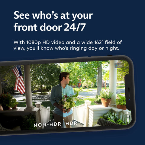 SimpliSafe wired doorbell with activity zones reduces unnecessary alerts