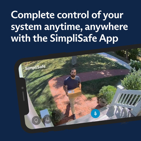 SimpliSafe wired doorbell weather-ready for rain and snow