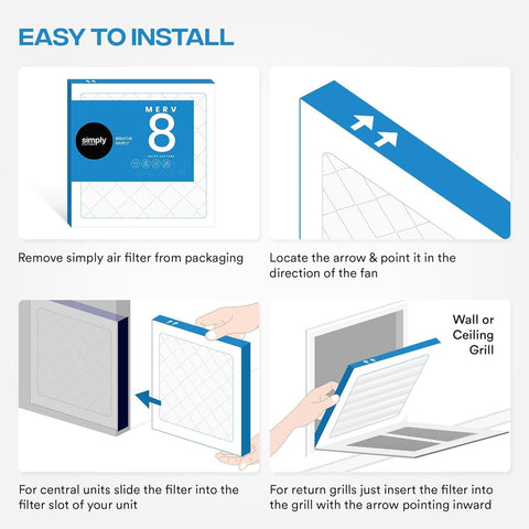 Simply subscription option offers convenient auto-delivery for replacements.