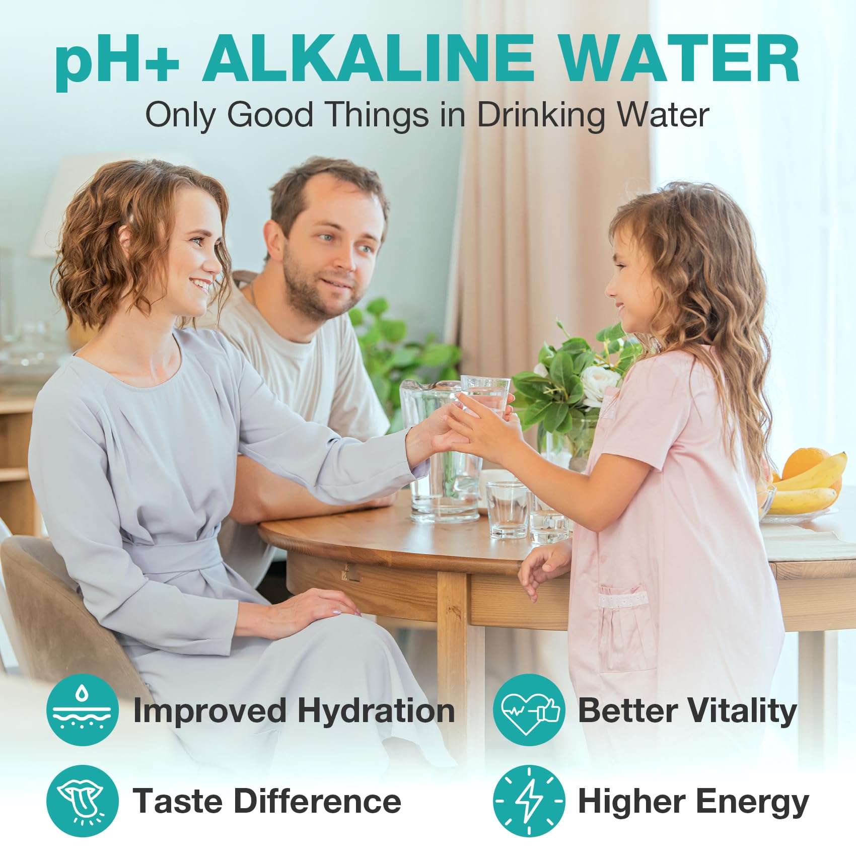 SimPure T1-400ALK UV purification stage ensuring safer drinking water.