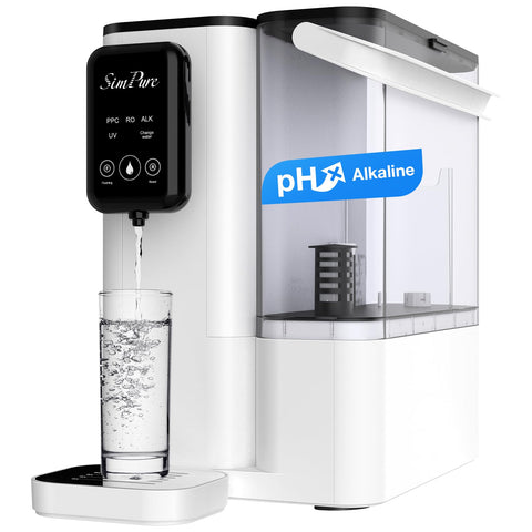 Simpure Y9 PPC filter pack on display for replacement