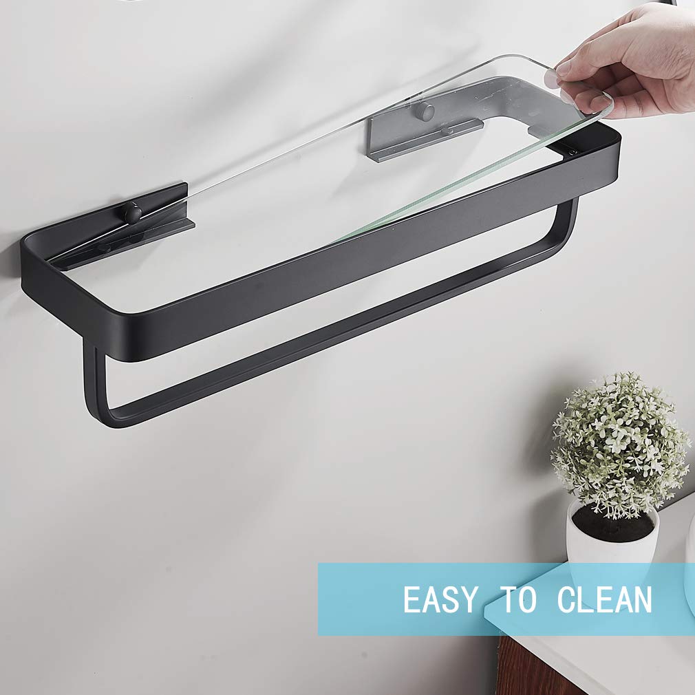 SIMVE rust-proof aluminum bracket ensures durable mounting in humid spaces.