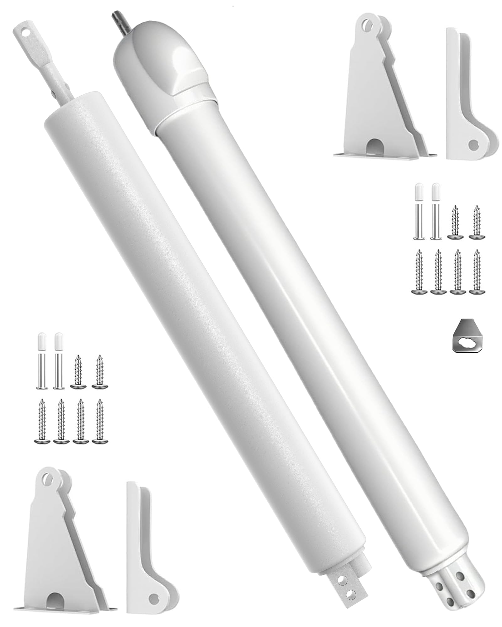 SimyVaid dual system screen door closer front view for heavy doors