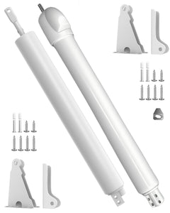 SimyVaid dual system screen door closer front view for heavy doors