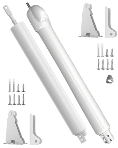 SimyVaid dual system screen door closer front view for heavy doors
