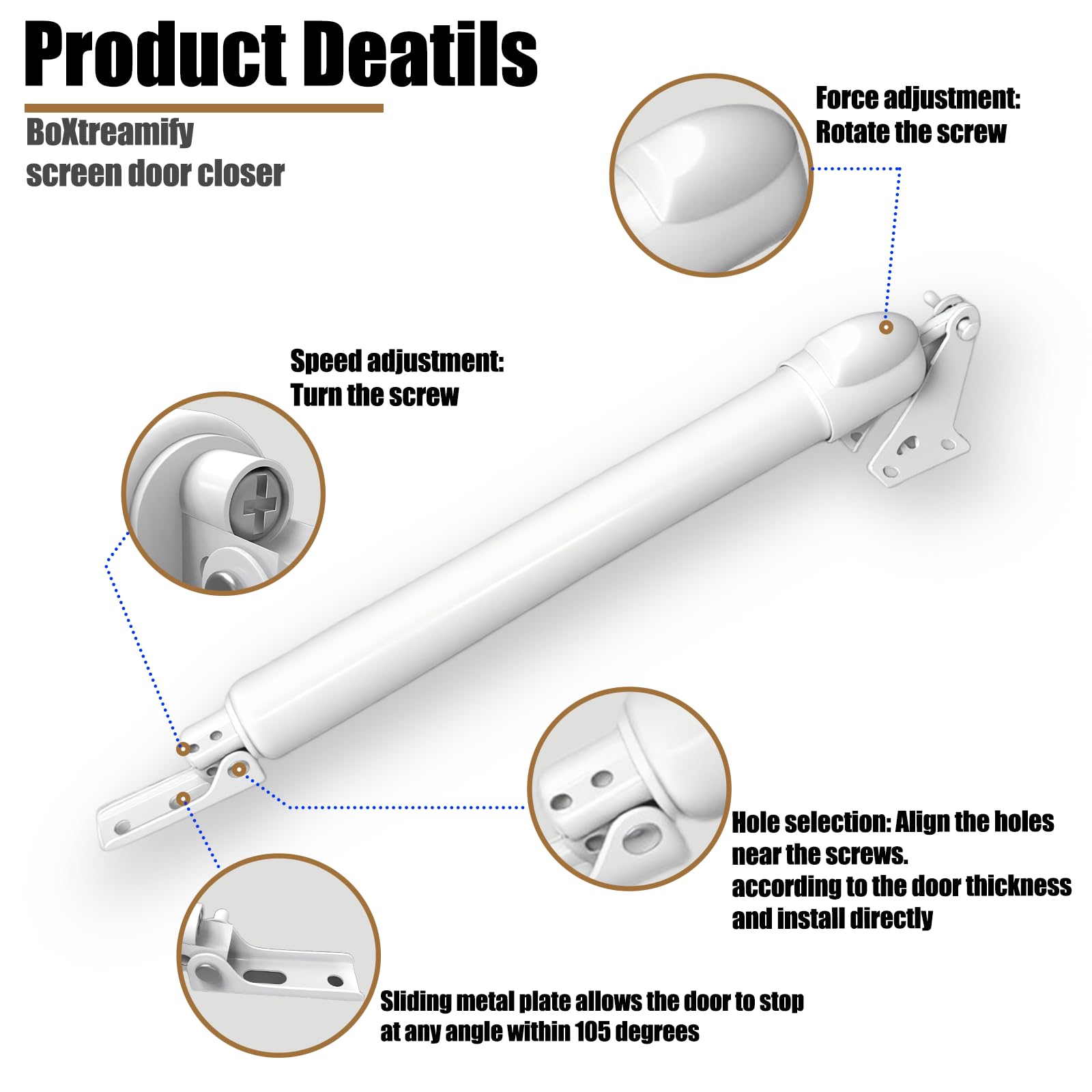 SimyVaid glass or screen latch option for versatile setups