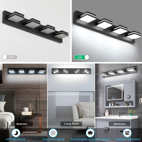 SineRise dimmable vanity light suitable for adjustable brightness