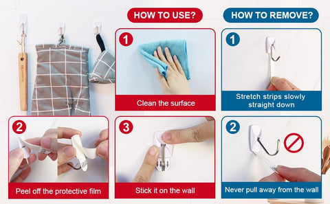 Sinfuo adhesive strips enable strong yet clean adhesion