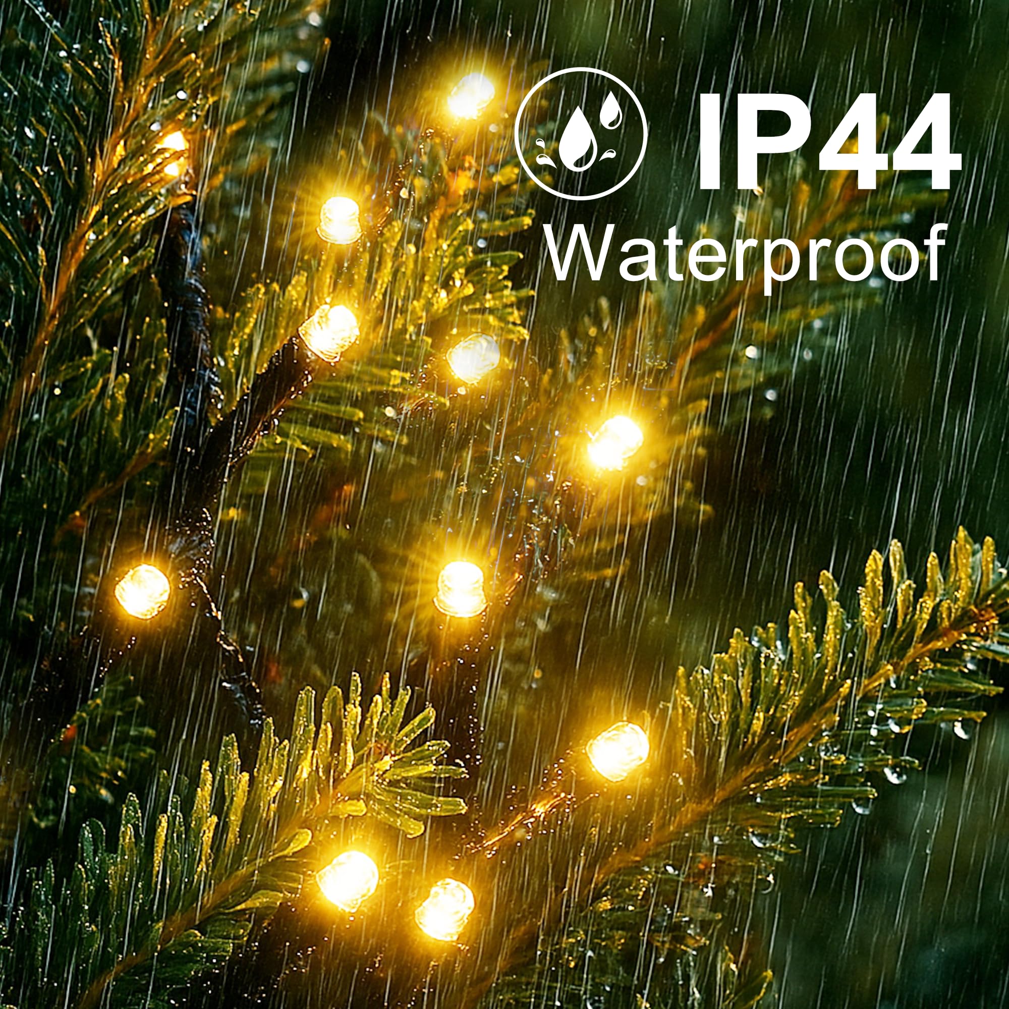 SINGCHUNGTE IP44 waterproof design makes outdoor use worry-free.