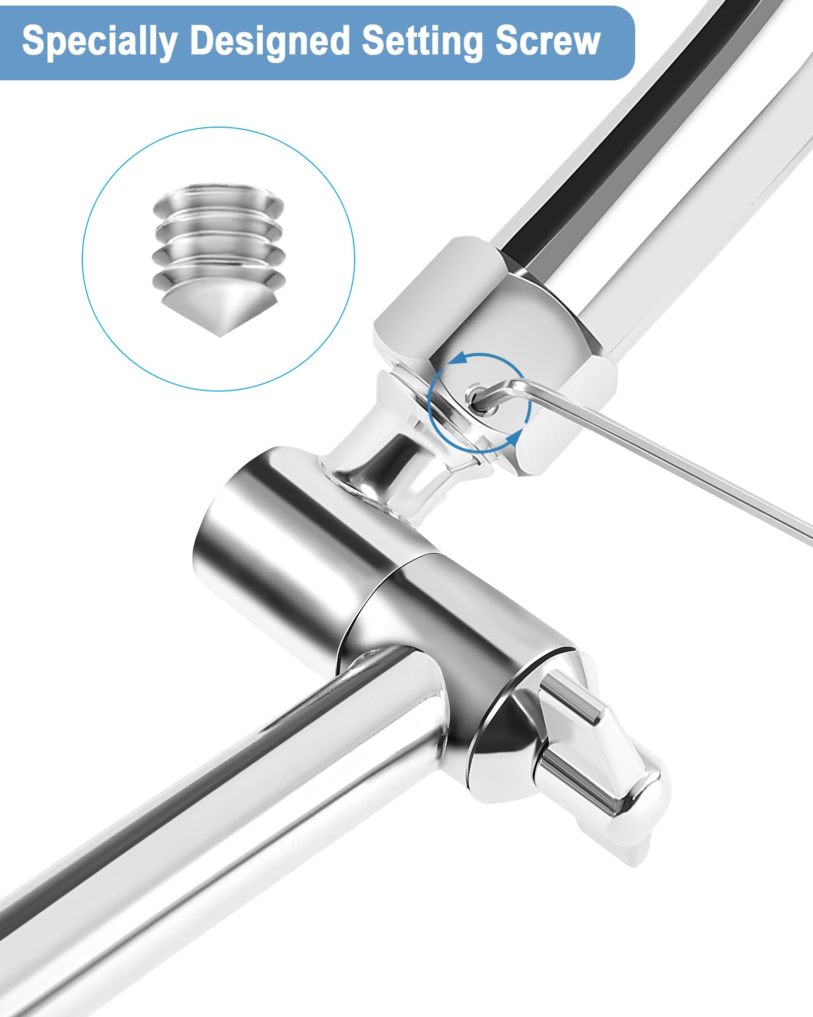 Singing Rain g1-2 universal connector fits most shower heads.