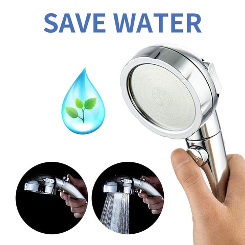 SINGSUO three-spray modes offer spa-like rainfall, massage, and mixed patterns.