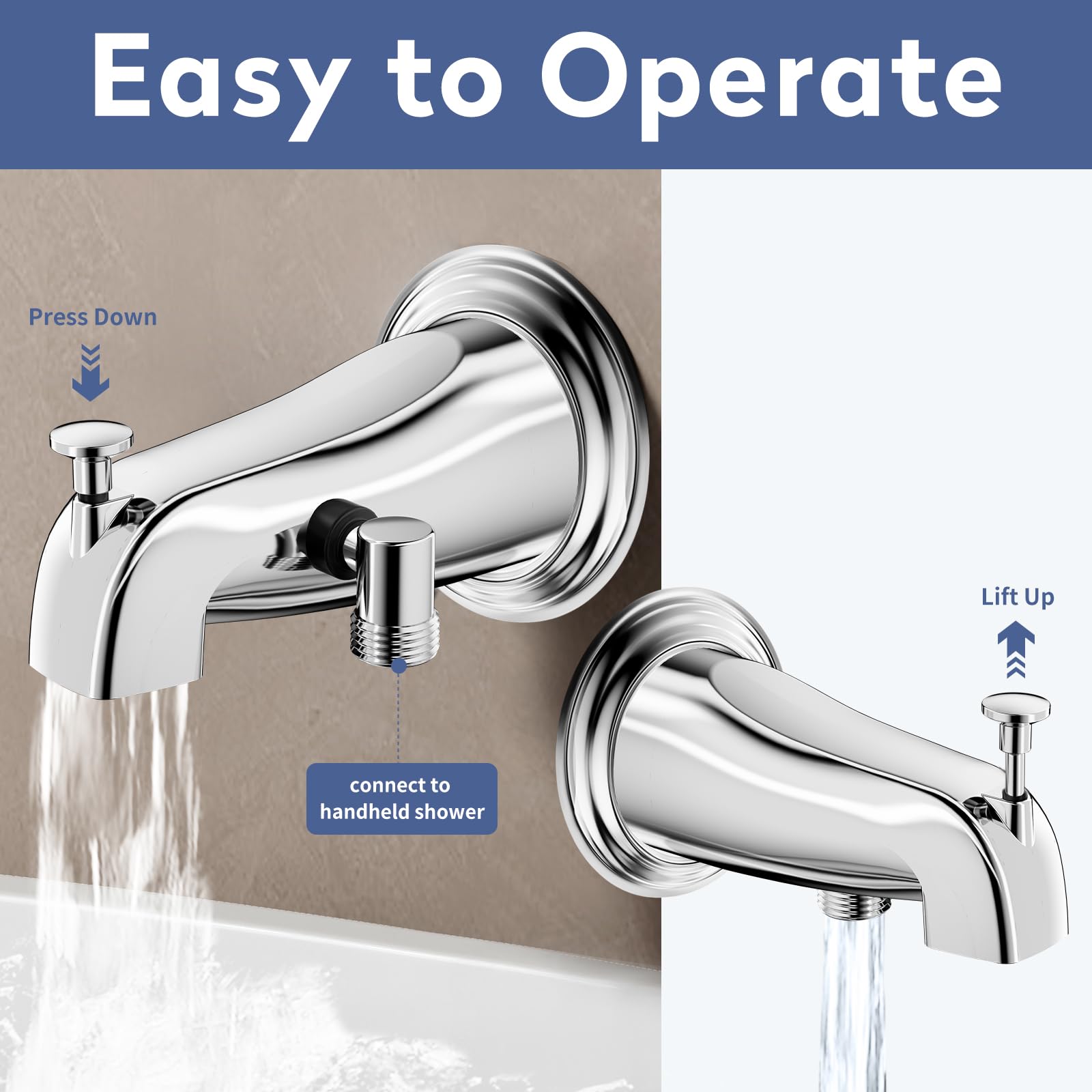 SINGSUO filtered shower attachment reduces chlorine and impurities for smoother skin and hair.