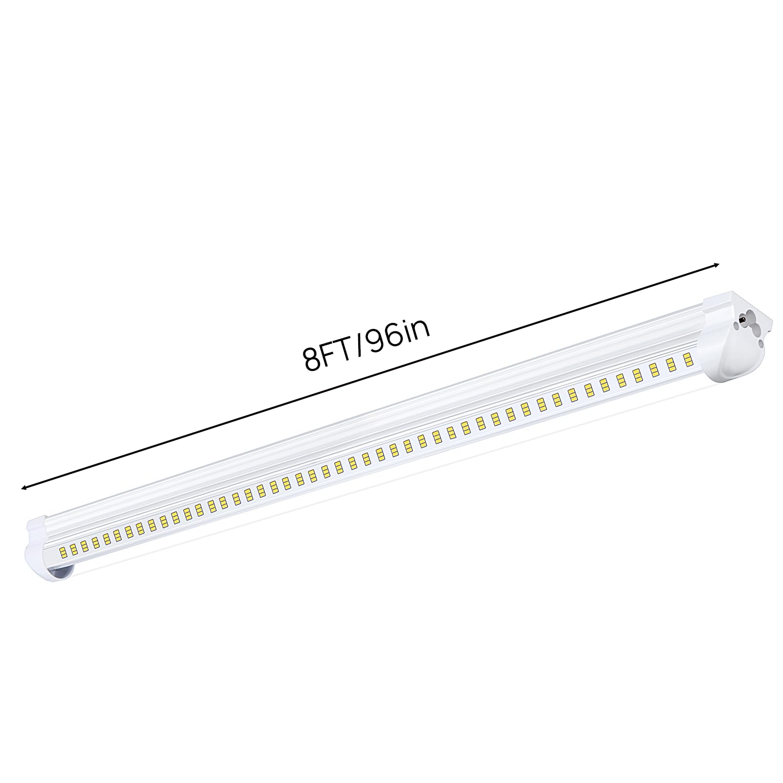 Singteam 100W integrated LED T8 tube, efficient and bright.