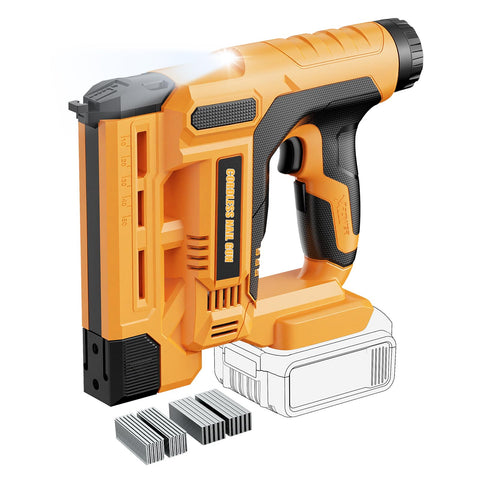 SINGTIP 18-gauge brad nail gun cordless for portable trim projects