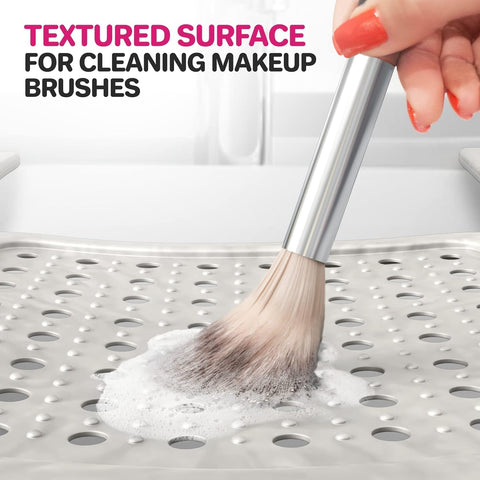 Sink Topper heat-resistant hot-tool mat protects surfaces up to 480°F.