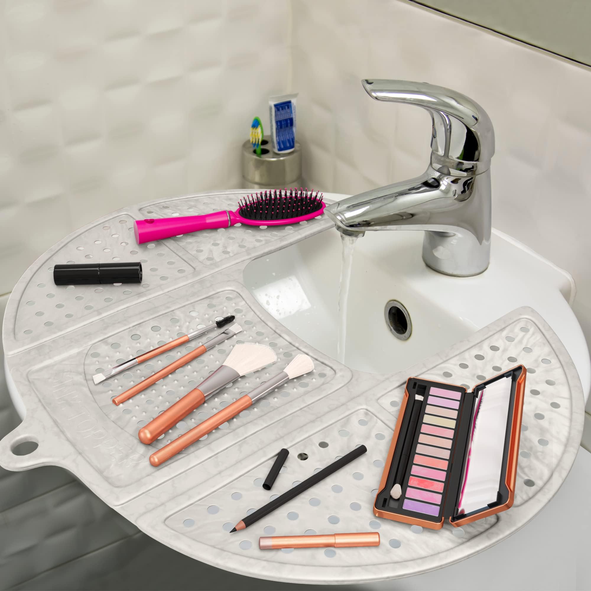 Sink Topper RV camper use standard pearl ideal for small spaces.