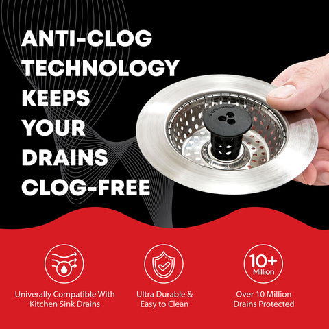 SinkShroom easy-removal design shown for quick cleaning and maintenance.