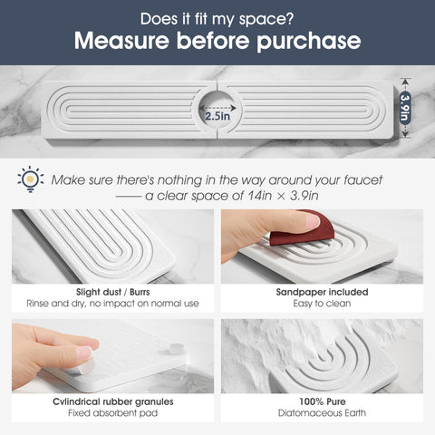 SINKXKOO faucet clearance check ensures dispenser access