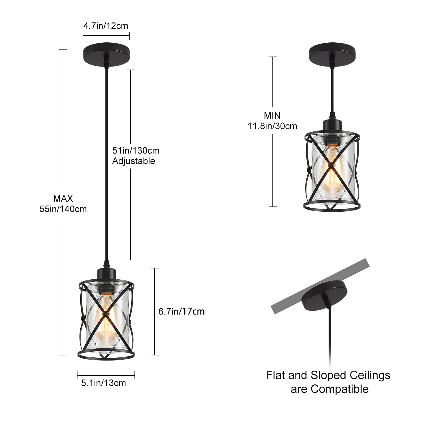 SINMILA dimmable-ready fixture suitable for dimmer-controlled atmospheres