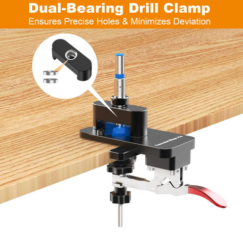 Sinpiode depth stop collars prevent overdrilling and mistakes