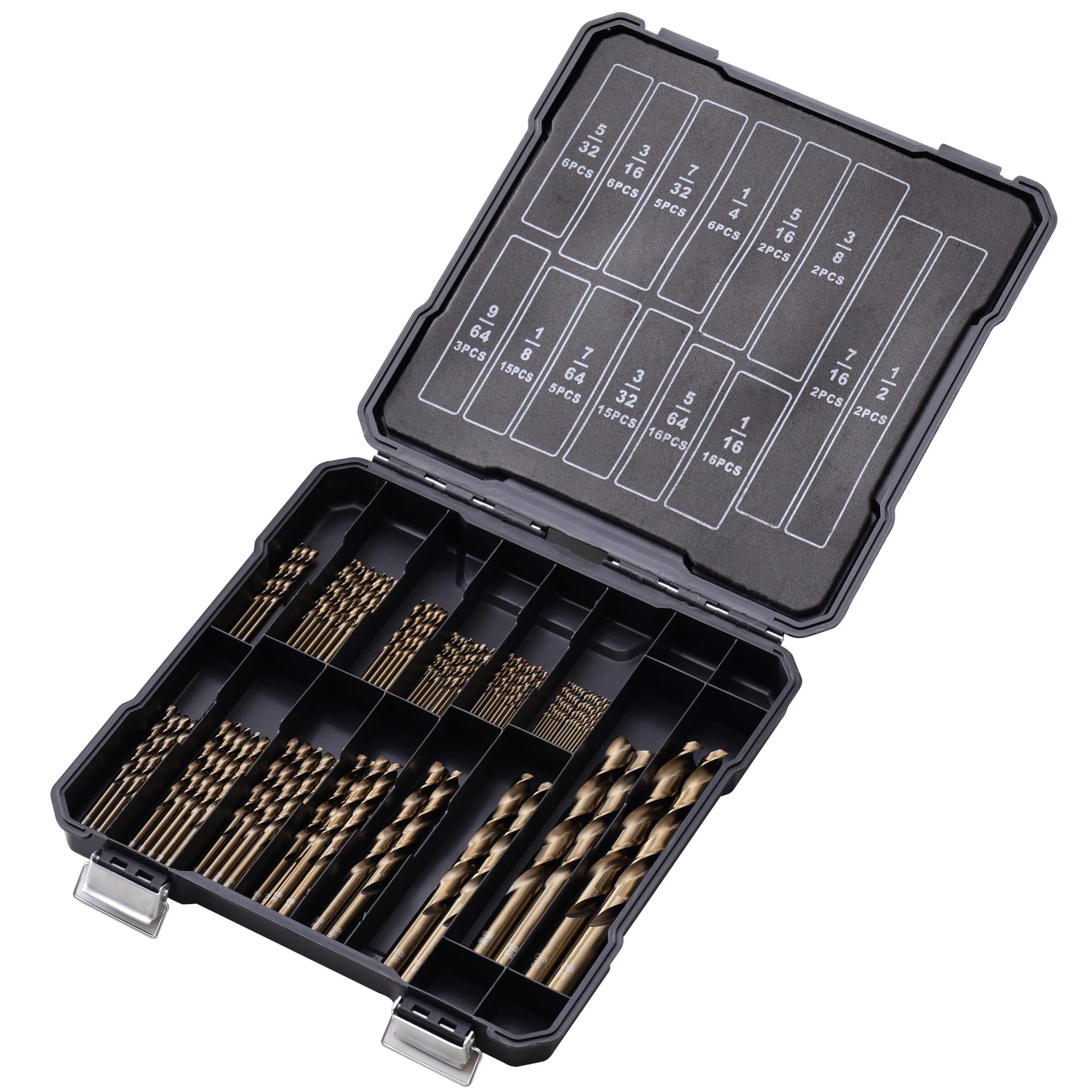 Sinyeenglon cobalt drill bits edged-teeth closeup highlights strong geometry.
