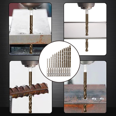 Sinyeenglon drilling through stainless steel demonstrates capability with hard metals.