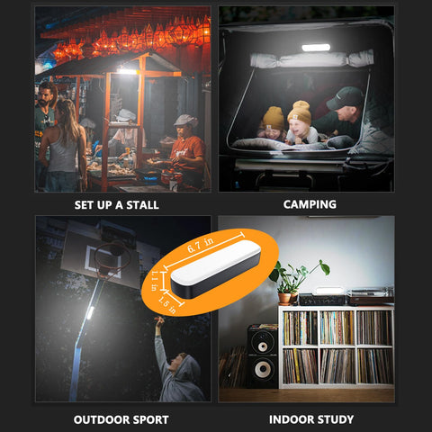 SIOLAXEN 6.8-inch light bar delivers daylight-like brightness