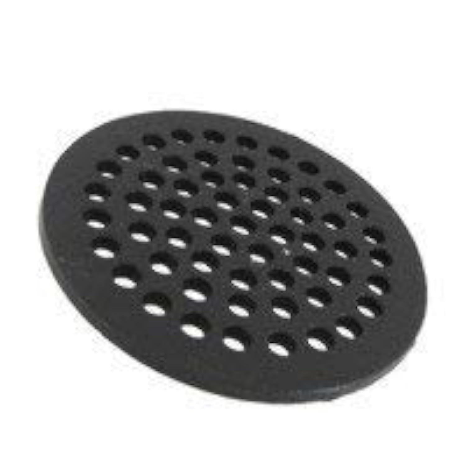 Sioux Chief 7-inch cast iron floor drain cover; durable for high-traffic areas.