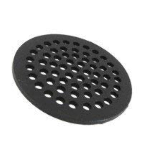 Sioux Chief 7-inch cast iron floor drain cover; durable for high-traffic areas.