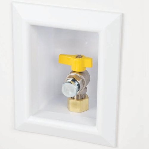 Sioux Chief Ox Box gas outlet box with 3/4 inch NPT; durable ABS housing ensures secure installations.