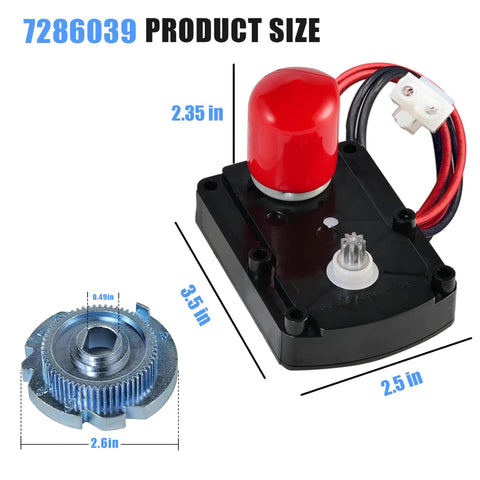 Sipanta valve motor gear close-up highlighting precise drive and torque
