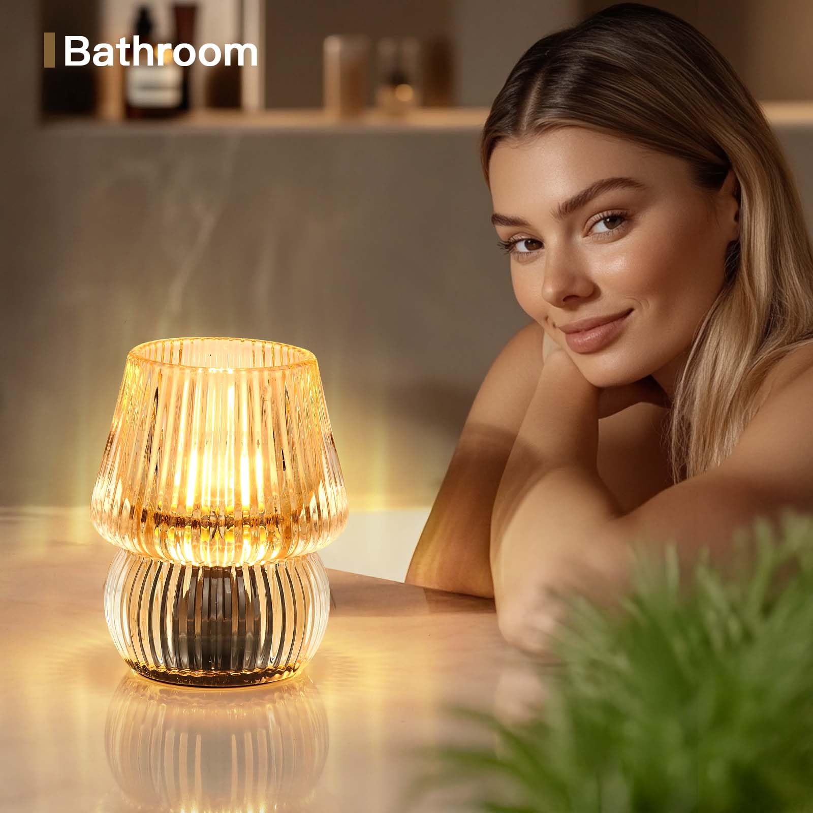 SisiHokai kitchen and bathroom ambient light enhances evenings.