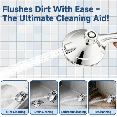 SISIZH water-saving design maintains strong spray while reducing waste.