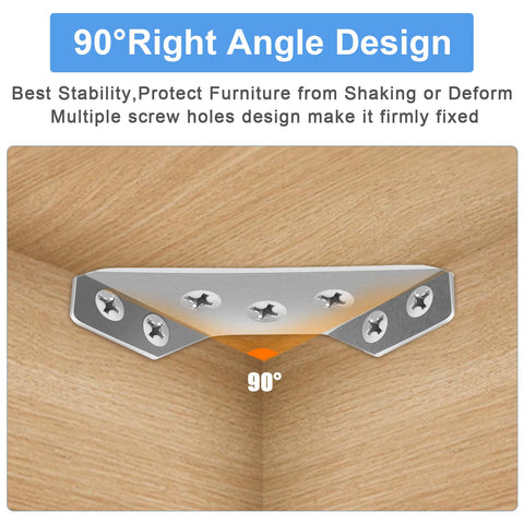 Sissinda 90-degree corner connectors create square, stable joints.