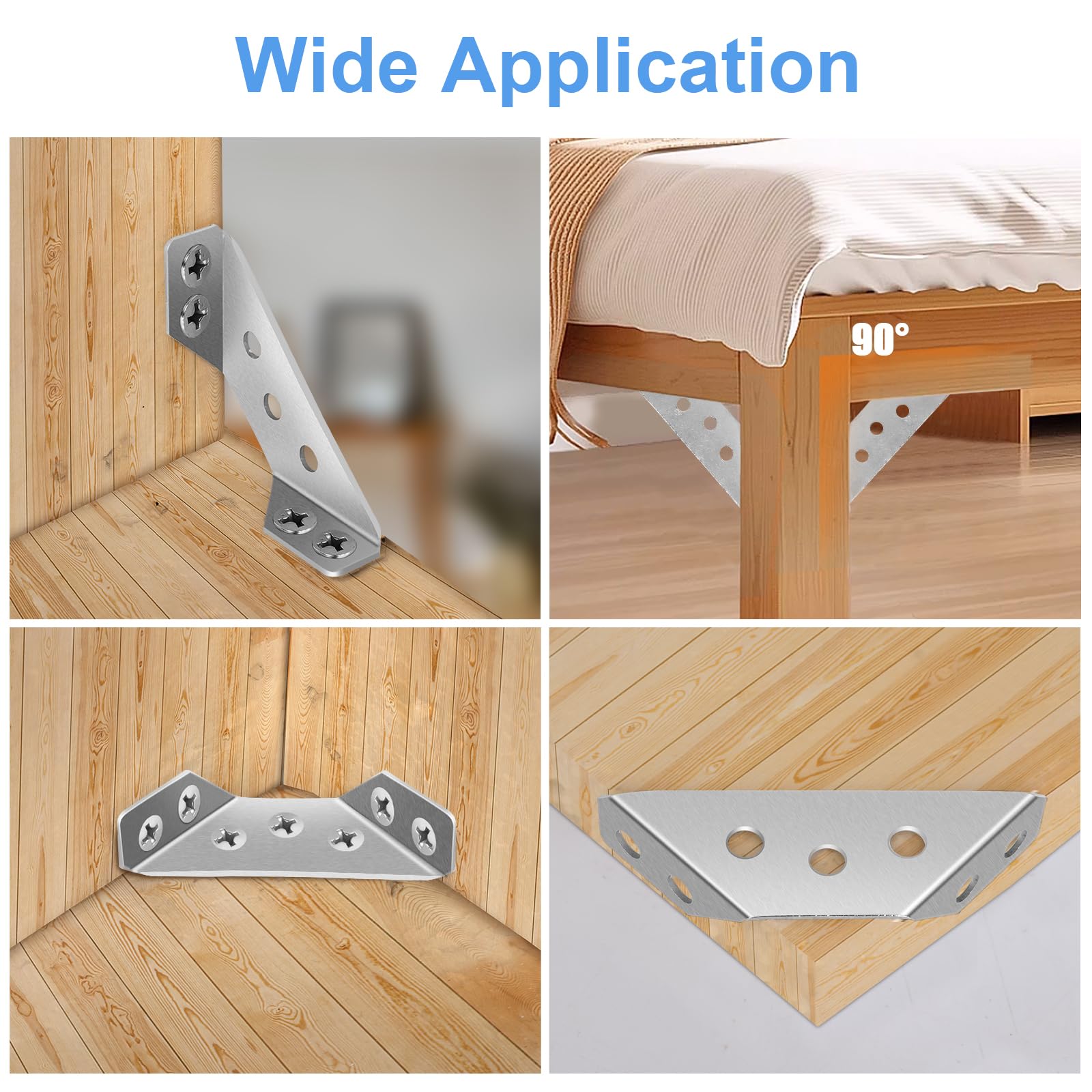 Sissinda screws included ensure fast, secure furniture reinforcement.