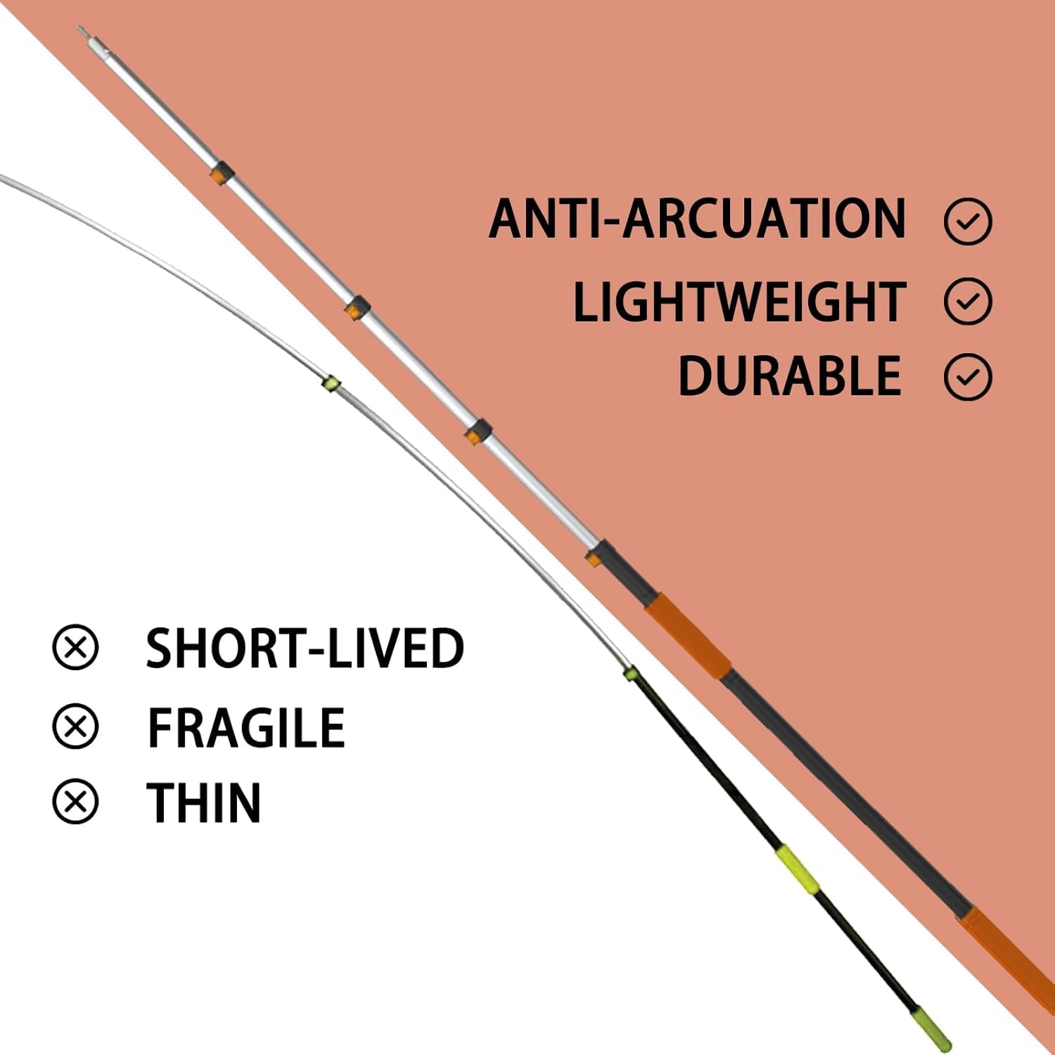 SISUPASSIE universal attachment point enables use with rollers and dusters.