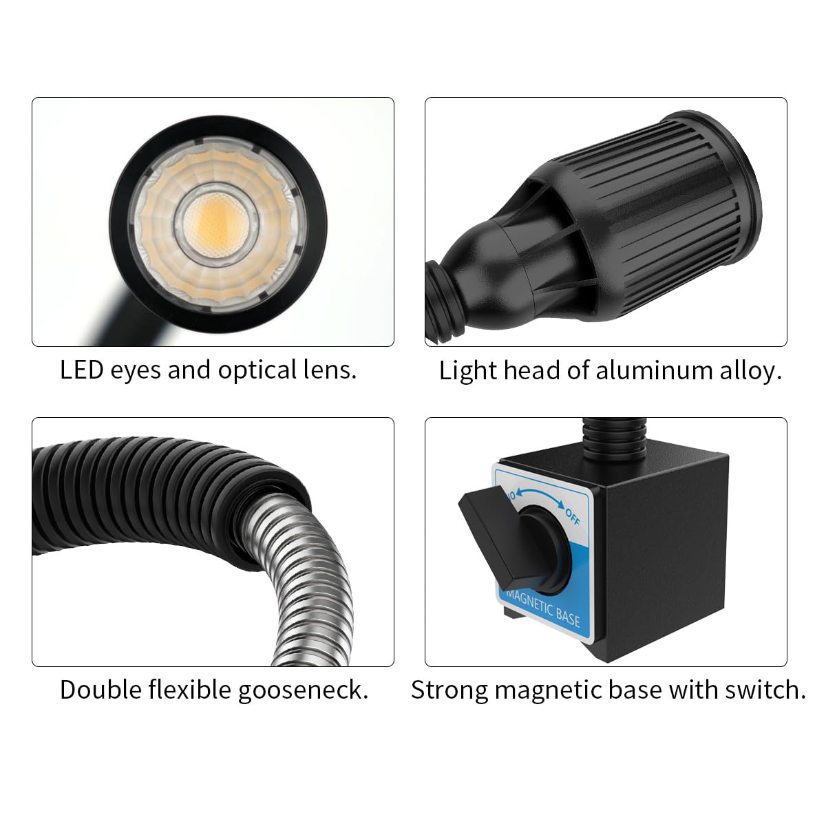 Sisymos IP66 waterproof light stands up to water mist in workshop environments.