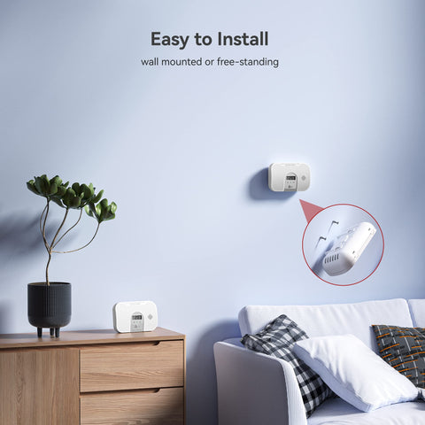 Siterlink portable design travels easily, providing CO monitoring on the go