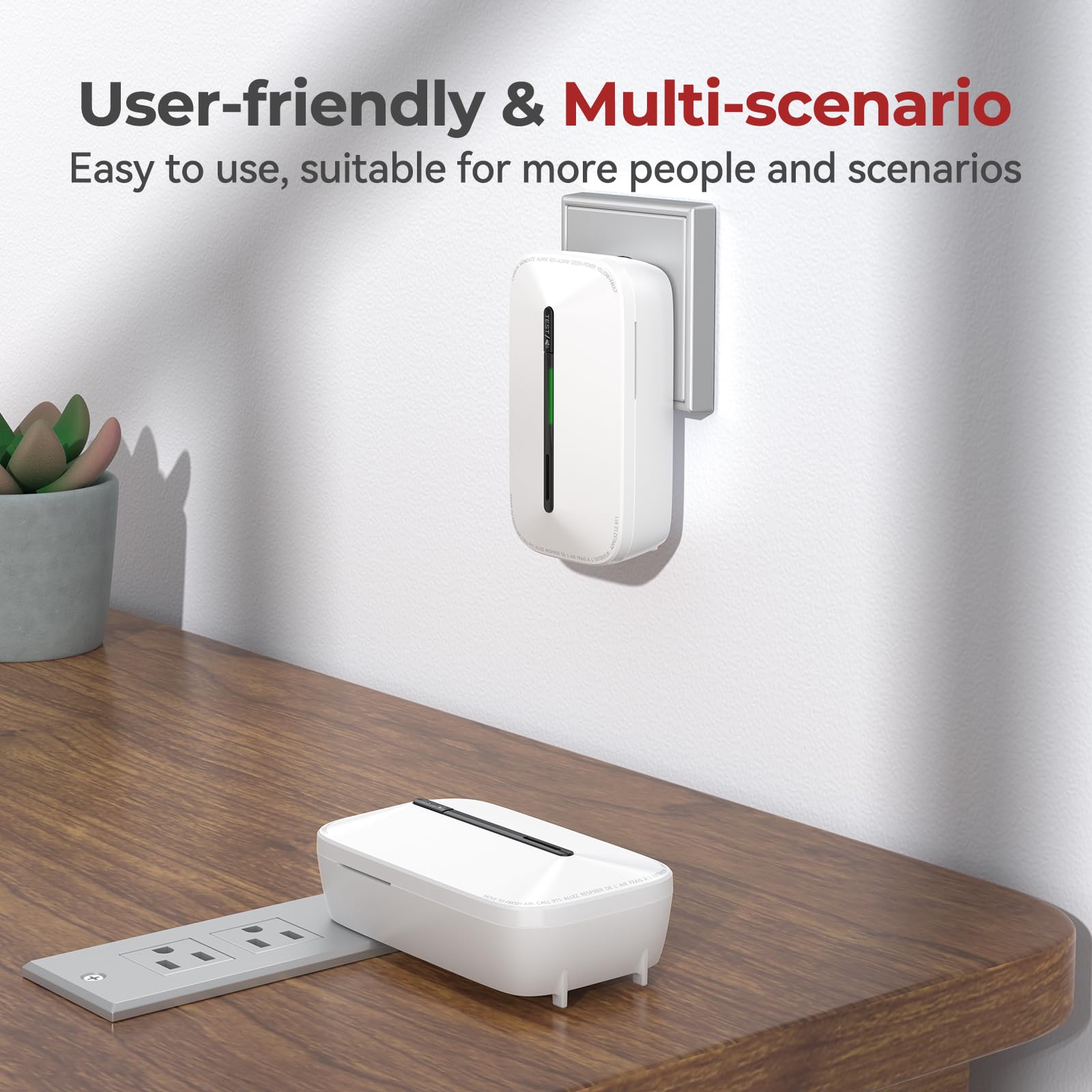 Siterlink co-detector travel-size design fits in luggage or RV setups.