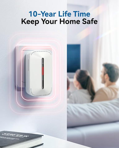 SITERWELL CO detector emits an audible alarm at 85 dB for clear alerts