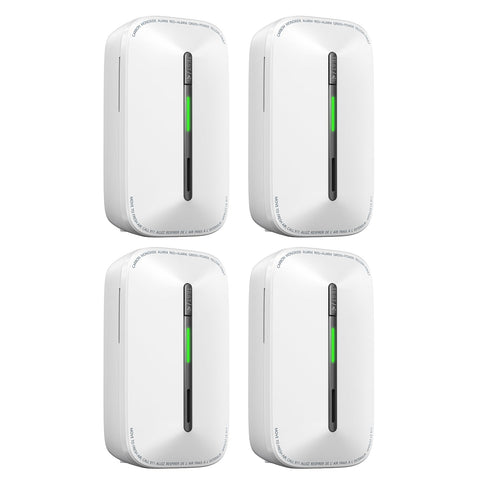 SITERWELL plug-in CO detector front view, compact home safety device