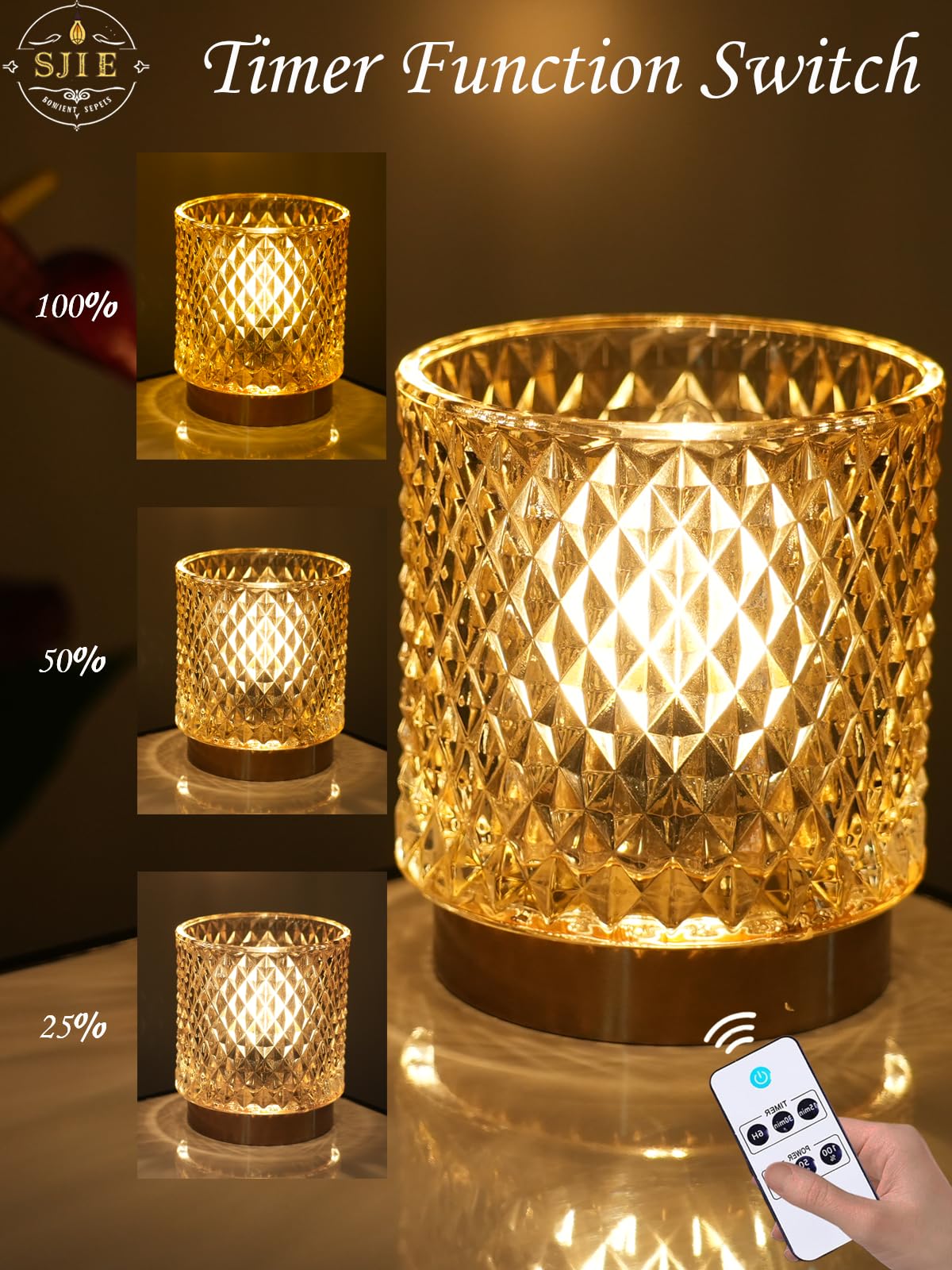 SJIE cordless design lamp fits any space